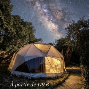 Dôme Army Expérience en pleine nature avec jacuzzi privé