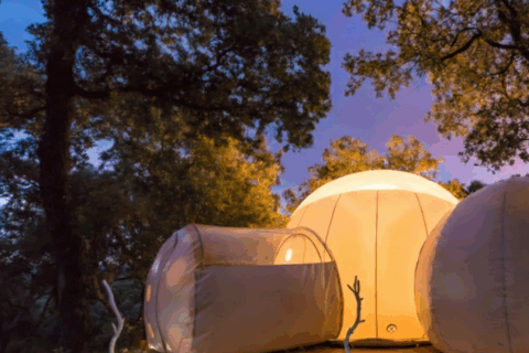 Bulle Mars Vénus hébergement insolite romantique à Aniane