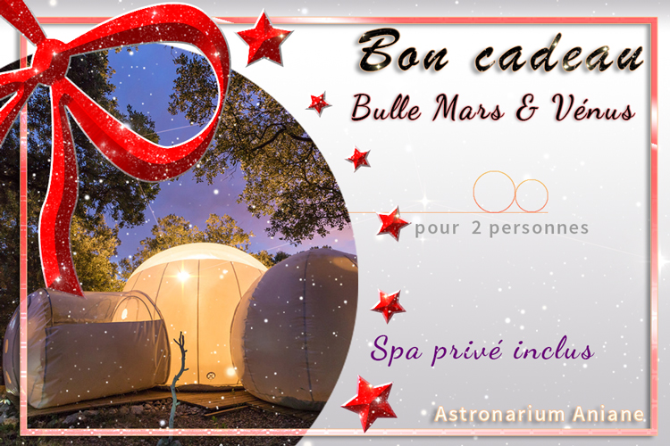 Bon Cadeau Bulle Mars Vénus Astronarium Aniane